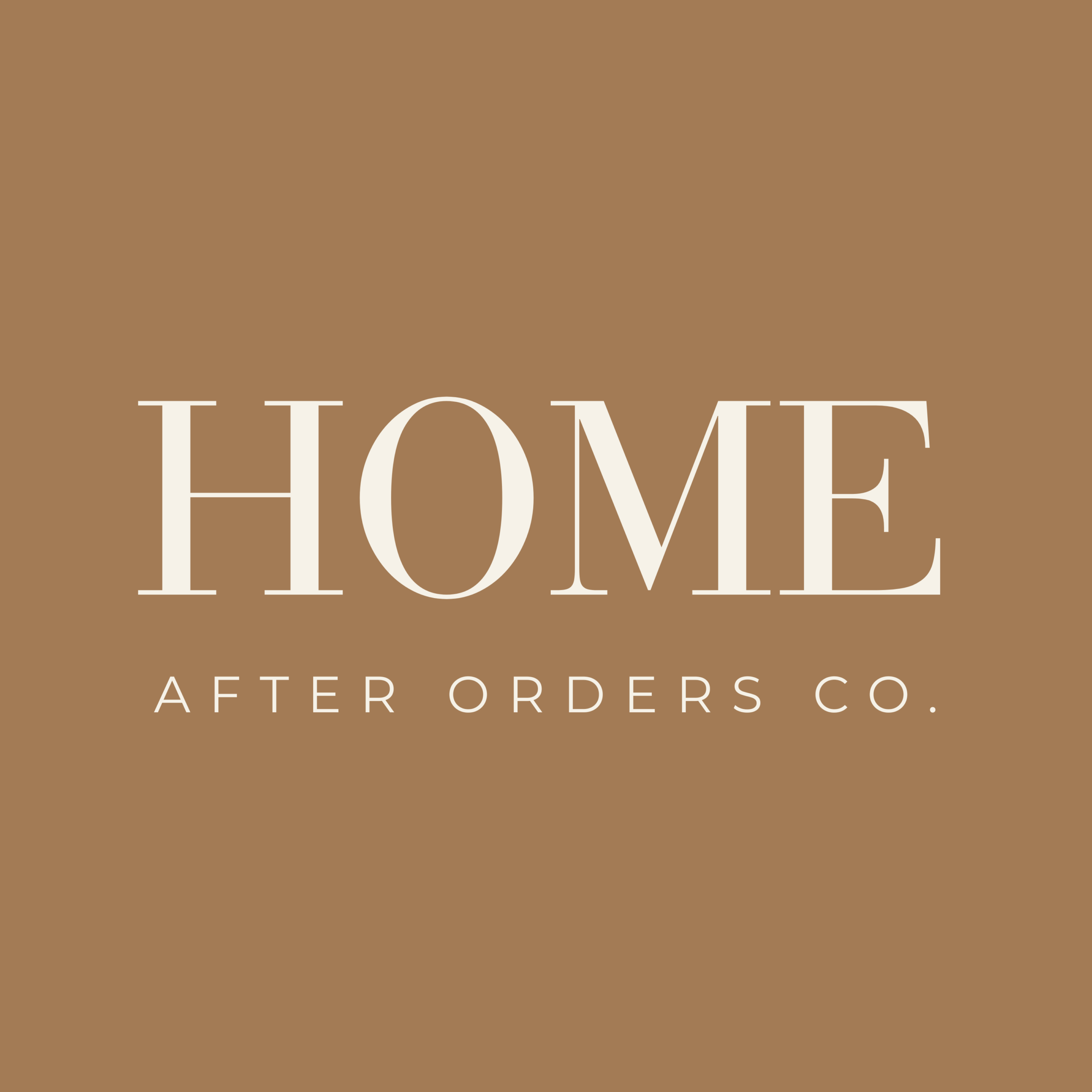 Home After Orders Co.